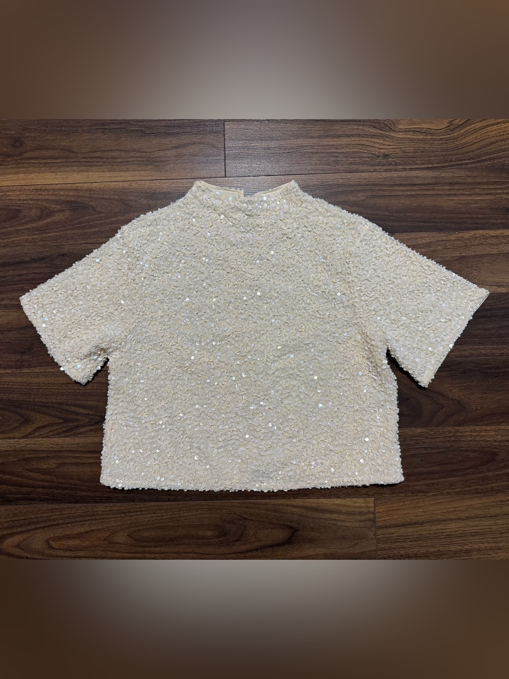 H&M women’s top with sequins (size M) - Picture 1 of 5